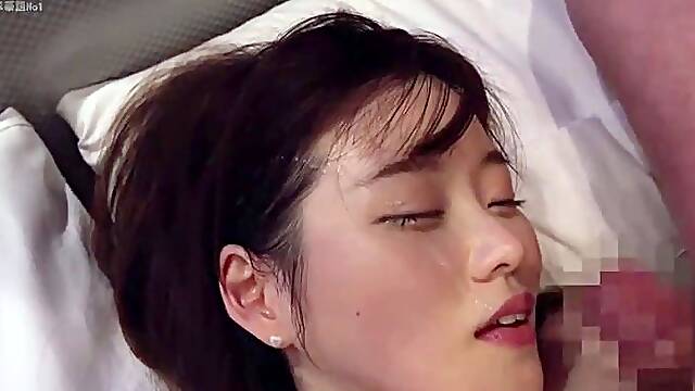 Busty Asian Japanese white skin Sex Hardcore