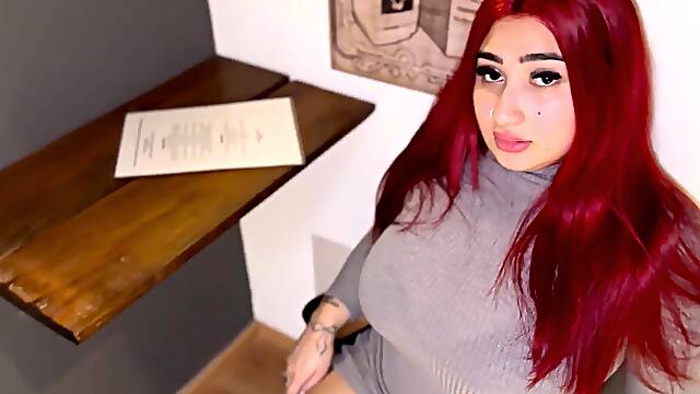 Hardcore SEX with the big-boobed SECRETARY that the whole
