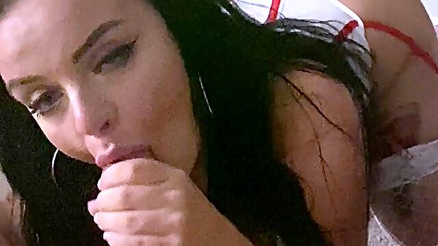 Big cock blowjob and bareback sex by POV porn girlfrien