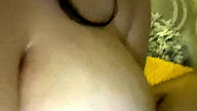 Gorgeous Brunette Great Big Boobs