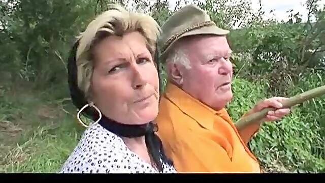 Experience the ultimate fetish with a mature stepmom, grandpa, and busty cutie by the lake. Watch...