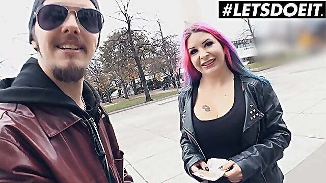 Aviva Rocks Huge Tits Swiss Babe Fucks Stranger For Extra Money