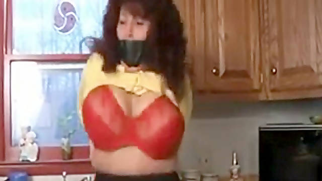 Elane captured Taped and gagged