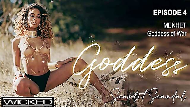 Ebony Queen Scarlit Scandal Gets Fucked Like A Goddess