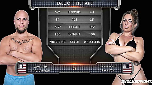 Real Life Couple Battles : Savannah Fox vs Shawn Fox - Can Hapless Shawn Avoid A Pegging?