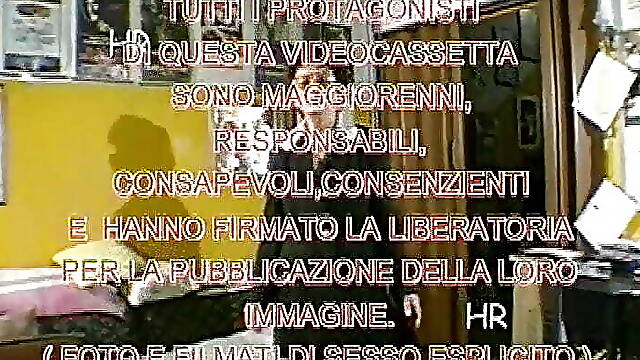 90s secret sex in Italian with exhibitionist wives #1