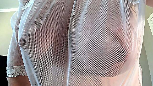 My Big Natural Boobs Will Turn You on. Chubby MILF Saggy Tits and Big Ass.
