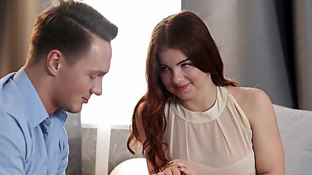 Renata Fox moans while getting pleasured by her dirty lover