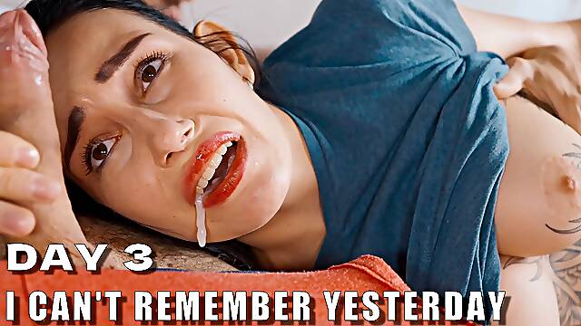 Day 3 - Why Step Son Fucks Step Mom's Mouth? Risky Oral Creampie for Hot Step Mother