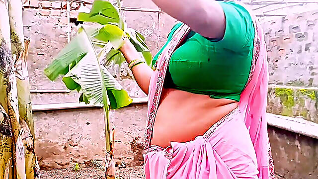 Villege Big Boobs Aunty Talking Dirty Fucking