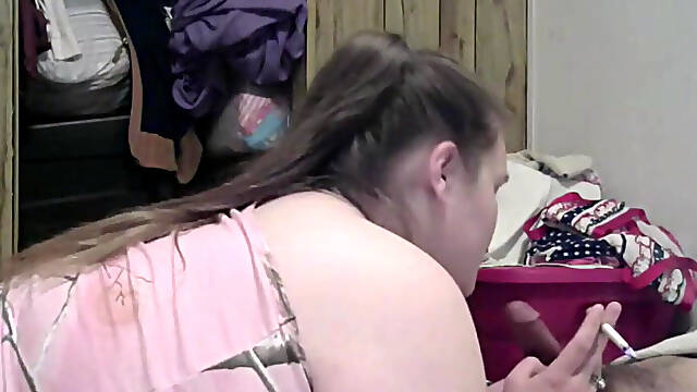 Smoking Blowjob, Live Show, Going Balls Deep in Throat