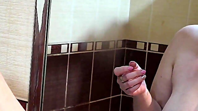 My Big Tits Chubby Wife's Shower and Evening Skincare Routine